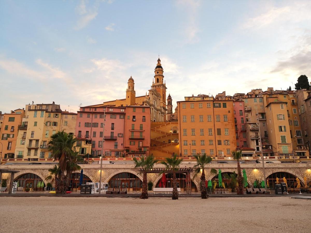 Joli Studio Dans Le Coeur De Menton Exterior foto